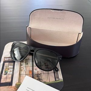 Oliver peoples daddy b black sunglasses